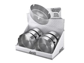 Cigaretový popelník kovový Champ Metal, 10cm