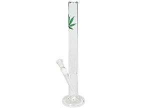 Skleněný bong Leng Leaf, 46 cm