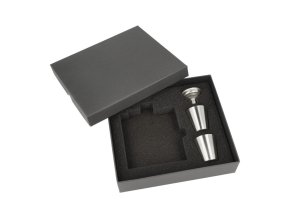 Hip Flask kazeta , 6oz, 2cups