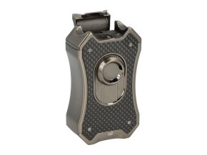 Doutníkový zapalovač Winjet Gladiator 4xJet, gun real carbon