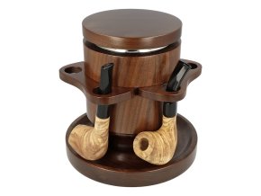 Stojánek na 6 dýmek Jemar + dóza