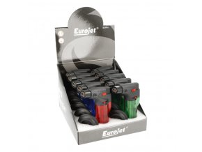 Tryskový zapalovač Eurojet Torch Transparent, 2xJet