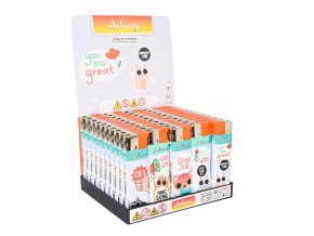 Zapalovač Adamo Piezo Positive Animals