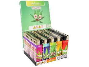 Zapalovač Adamo Piezo Funny Leaf