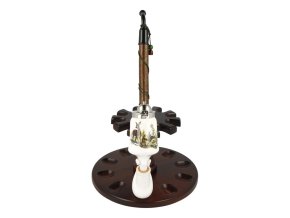 Dýmka keramická BPK 89-414.15 Srnka s mláďaty, 310mm