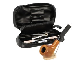 Sada dýmka Angelo, startovací set, dýmka rovná + etue I, filtr 9mm