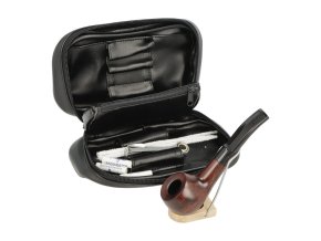 Sada dýmka Angelo, startovací set, dýmka rovná + etue IV, filtr 9mm