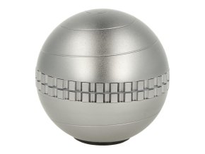 Drtič tabáku kovový Gyro Ball Chrome, 3.dílný, 62mm