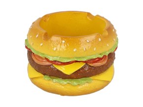 Cigaretový popelník keramický Hamburger
