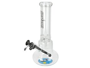 Skleněný bong Super Heroes Transparent Ledový, 32cm