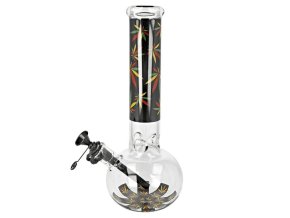 Skleněný bong Super Heroes Transparentní, 33cm