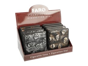 Cigaretové pouzdro Faro Skull, 4mix