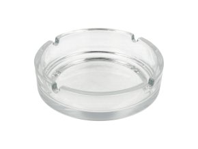 Cigaretový popelník skleněný Basic, 14,5cm