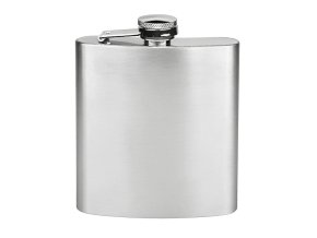 Placatka Brius, nerezová a broušená, 200ml