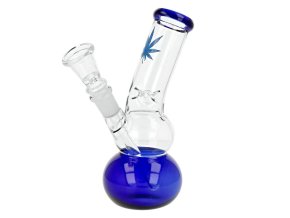 Skleněný bong Super Heroes Bowls Blue, 18cm