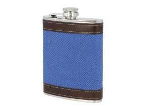 Placatka Blue Stripes, 7oz
