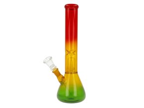 Skleněný bong s perkolací Super Heroes Beaker RYG Ice+Perc., 30cm