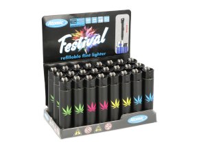 Zapalovač Atomic Colored Leaf