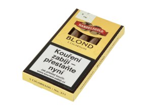 Doutníky Handelsgold Blond bez špičky, 5ks, TT