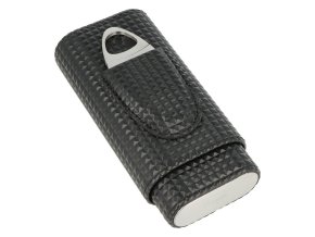 Pouzdro na 2 doutníky Angelo Diamond Black