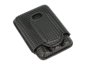Pouzdro na 3 doutníky Angelo Diamond Black III