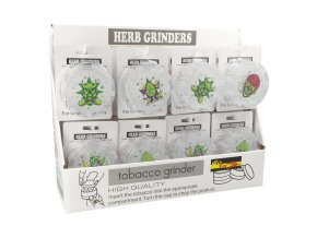 Drtič tabáku plastový Weed, 2.díl., 67mm