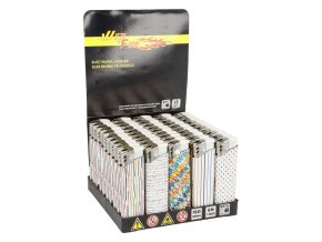 Zapalovač Wildfire Piezo Colorful Lines