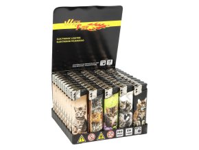 Zapalovač Wildfire Piezo Lovely Cats