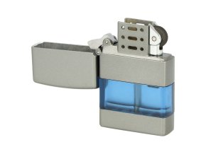 Zapalovač Eurojet Rosten, titanmatt/blue