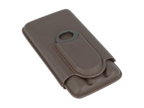 Pouzdro na 3 doutníky s ořezávačem, 16,3cm