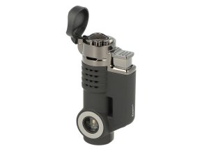 Doutníkový zapalovač Eurojet Punch, 3xJET, black
