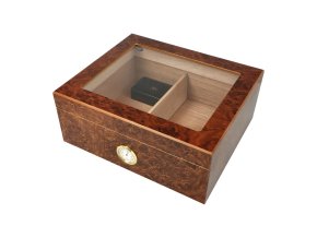 Humidor na doutníky Corio Red, stolní
