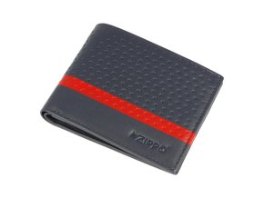 Zippo peněženka, kožená, Navy blue