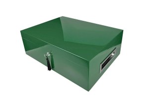 Humidor na doutníky Villagio, zelený, stolní