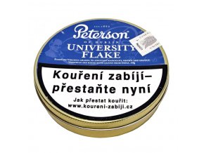 Dýmkový tabák Peterson University Flake, 50g