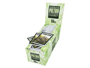 Papírové filtry do balených cigaret, 68ks