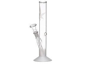 Skleněný bong Leaf Sand, 26 cm