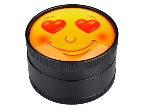 Drtič tabáku Dreamliner kovový Smiley, 50mm