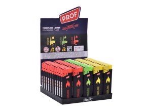 Zapalovač Prof Turbo Rubber Touch