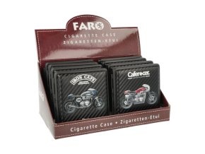 Cigaretové pouzdro kovové Moto 8mix., 20cig.