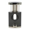 Doutníkový ořezávač Winjet black, V-cut, 21mm