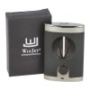 Doutníkový ořezávač Winjet black, V-cut, 21mm