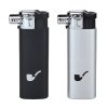 Dýmkový zapalovač Cool Pipe black&silver