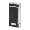 Doutníkový zapalovač Caseti Marseille 2xJet black/chrome