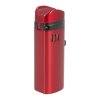 Doutníkový zapalovač Eurojet Alborg 3xjet, černý/červený