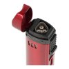 Doutníkový zapalovač Eurojet Alborg 3xjet, černý/červený