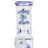 Skleněný bong s perkolací Loki Blue, 29cm