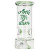 Skleněný bong s perkolací Loki Green, 29cm