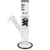 Skleněný bong s perkolací Amsterdam Black, 29cm