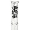 Skleněný bong Amsterdam Mouse Transparent, 30 cm